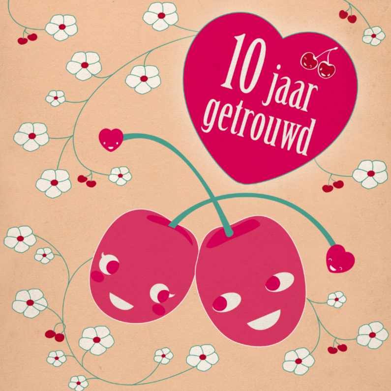 trouwdag 10 jaar | gefeliciteerd