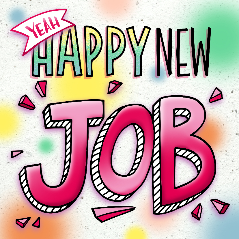Gefeliciteerd met je nieuwe baan felicitaties Kaartje2go Gefeliciteerd met je nieuwe baan felicitaties Kaartje2go