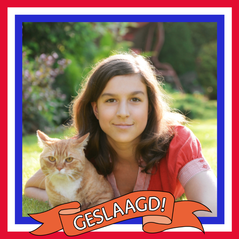 Felicitatiekaart geslaagd met eigen foto Geslaagd kaarten Kaartje2go Felicitatiekaart geslaagd met eigen foto Geslaagd kaarten Kaartje2go