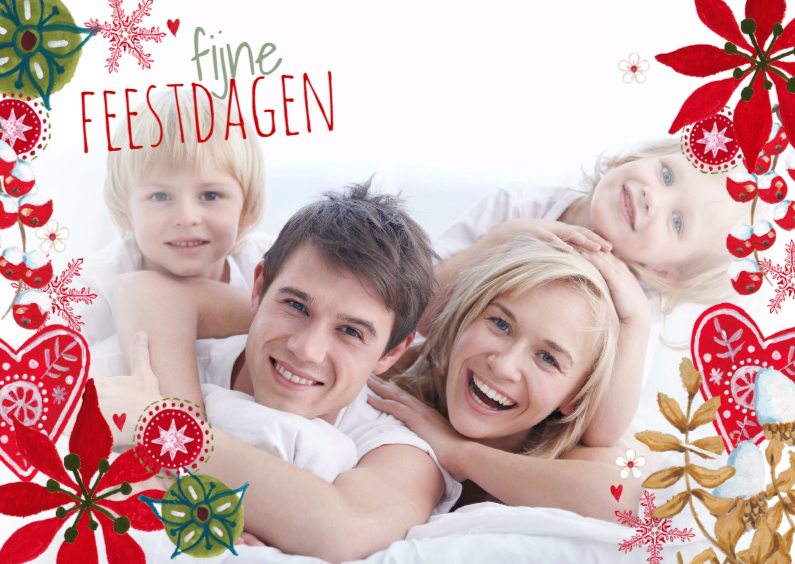 foto met kerst bewerken