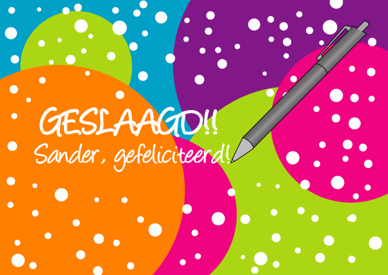 Geslaagd jongen en meisje - Geslaagd kaarten - Kaartje2go