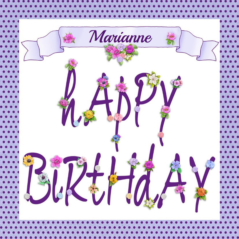 mooie verjaardagskaart happy birthday to you verjaardagskaarten