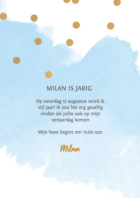Uitnodiging verjaardag jongen 6 jaar Kinderfeestjes Kaartje2go